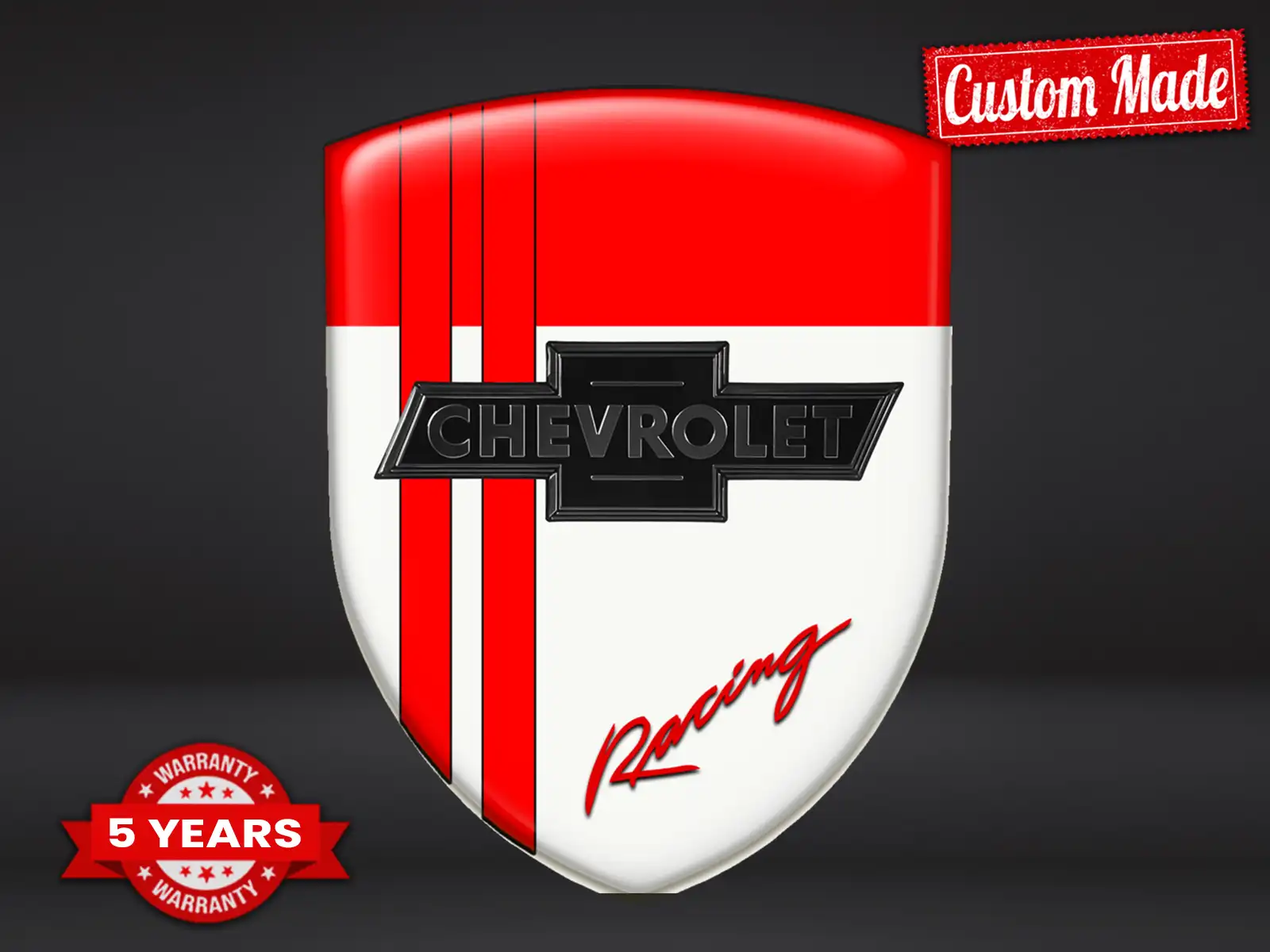 Chevrolet Adesivi Paraurti Auto su Misura Limitati Stile Moderni
